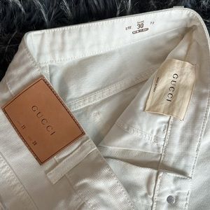 Gucci off white New flare women’s jeans Size 30 New w/o tags